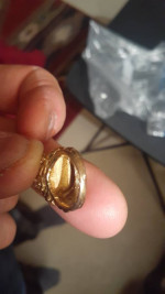 1945 2-PESO GOLD COIN RING**