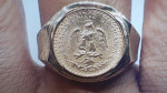 1945 2-PESO GOLD COIN RING**