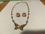 1928 necklace-earring set.