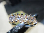 14KT VVS WOMAN DIAMOND RING