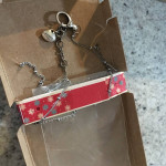"Fly Free" Engraved Neckless by Fossil in box