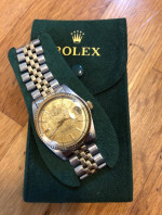 Two Tone Rolex Datejust Reference 1601