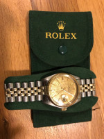 Two Tone Rolex Datejust Reference 1601