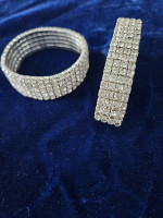 rhinestone stretchy bracelets
