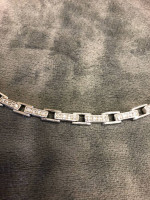 RHINESTONE CHOKER NECKLACE