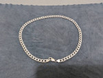 Silver necklace, 8mm wide