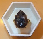 PEAR Diamond Ring