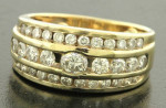 Diamond CHANNEL Ring