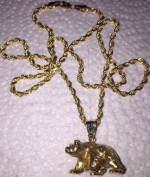 Grizzly DIAMOND Charm