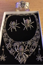 Spider NECKLACE Sterling Silver