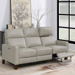Jackston Leather Power Reclining Sofa with Power Headrest