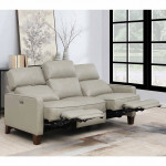 Jackston Leather Power Reclining Sofa with Power Headrest