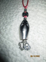 Necklaces from silverware