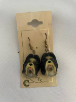 Variety of Dog Breeds Hanging Earrings.