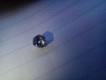 Light blue fancy Diamond w/grey 1/3c