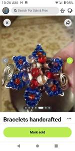 2 Bracelets hand crafted in India(now half price)