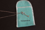 Tiffany Heart Key Pendant