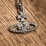 Vivienne Westwood Mini Bas Relief Pendant Necklace