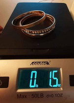 Set of 4 Golden Fashion Bracelets