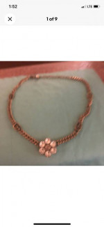 Gucci Crystal Necklace Authentic Iconic Classic Never Worn Stylish
