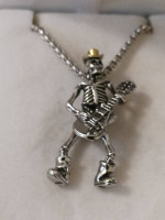 UNISEX WHIMICAL SKELETON PLAYING GUITAR