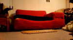 vintage 50/60s sectional sofa section