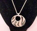 20 inch Fashion Necklace with 1 1/2" Pendant