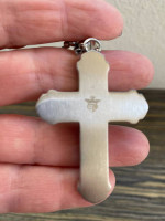 Necklace- Cross - Unisex - Rhinestone