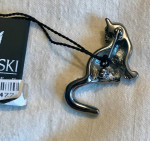 SWAROVSKI Crystal Cat Pin