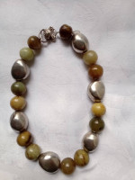 Alice Kuo chunky stone necklace