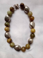 Alice Kuo chunky stone necklace