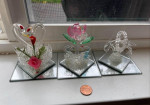 Crystal collection flower birds chicken rooster animal