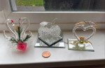 Crystal collection flower birds chicken rooster animal