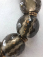 Stephen dweck Necklace Large Beads Smoky Quartz