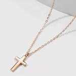 Firm Price! Brand New in a Package Gold Plated Cross Necklace