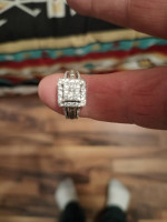 Halo Diamond Ring