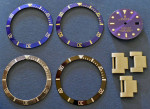 Rolex Submariner (16610) Oyster Bracelet Links & Bezel Inserts
