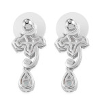 Gorgeous unique Grandidierite butterfly earrings in Sterling Silver