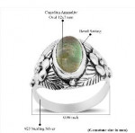Bali Legacy Canadian Ammolite Ring, size 7