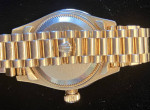 Vtg 2000 Rolex Lady Datejust President 18K Gold Diamond Dial & Bezel