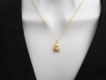 Beetle necklace Cute necklace Dainty necklace