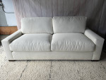 Free Delivery- Restoration Hardware Down Feather Sofa (7ft)