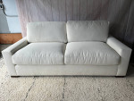 Free Delivery- Restoration Hardware Down Feather Sofa (7ft)