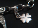 THOMAS SABO STERLING WITH  (3)  CHARM BRACELET