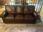 Sofa Set with Ottoman (leather)