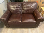 Sofa Set with Ottoman (leather)