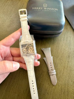 Rare Harry Winston Timepiece w 5Ct Diamonds
