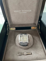 Rare Harry Winston Timepiece w 5Ct Diamonds