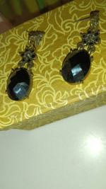 French Jet style earrings