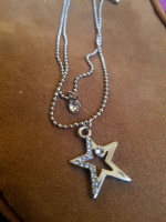 ❤GORGEOUS ❤STAR ❤DOUBLE STRAND❤ANKLET SHOW HER SHE IS❤ YOUR STAR❤